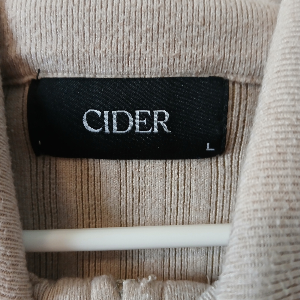Cider Beige Ribbed Sweater Set - Picture 3 of 10